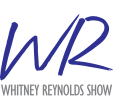 Whitney Renolds Show logo with a blue 